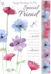 Special Friend Birthday Card