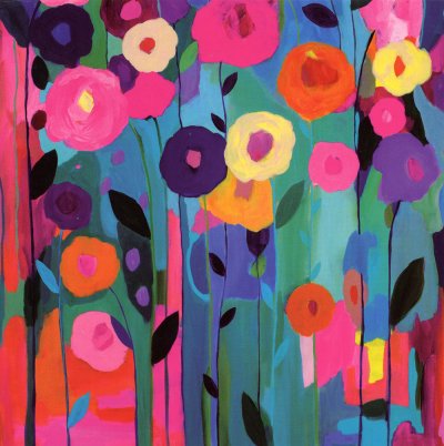Symphony of Colours Greeting Card