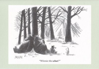 Winnie the What Greeting Card