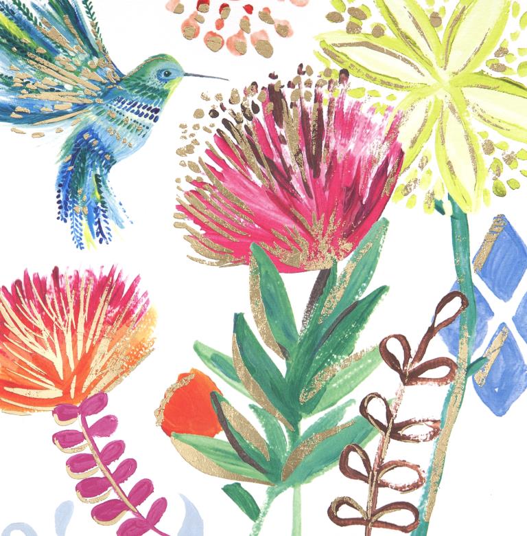 Humming Bird Greeting Card