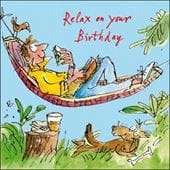 Relaxing Afternoon Birthday Card