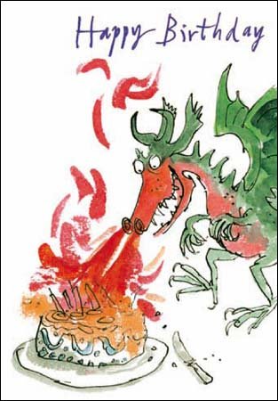 Birthday Dragon Birthday Card