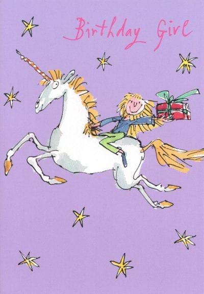 Unicorn Birthday Card