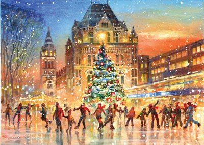Natural History Museum Personalised Christmas Card