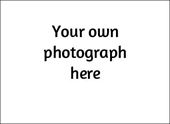 Your Own Photo on Front Card - Landscape
