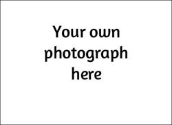 Your Own Photo on Front Card - Landscape