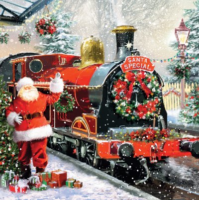 Santa Special Personalised Christmas Card