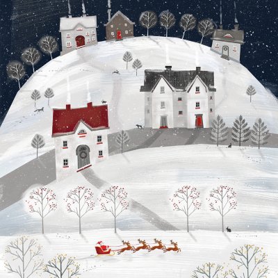 Twilight Village Personalised Christmas Card