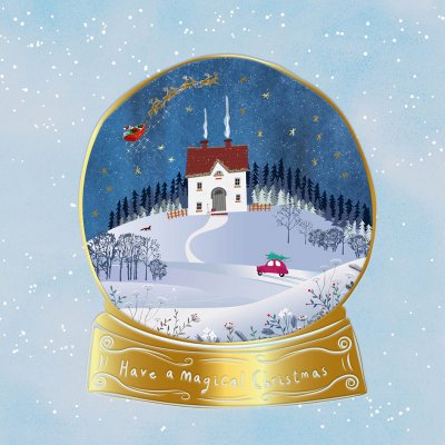 Christmas Night Personalised Christmas Card