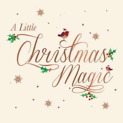 A Little Christmas Magic Personalised Christmas Card