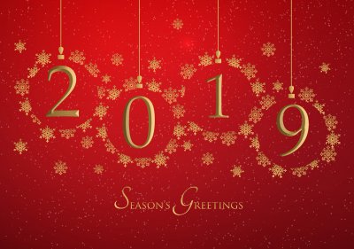 2019 Personalised Christmas Card