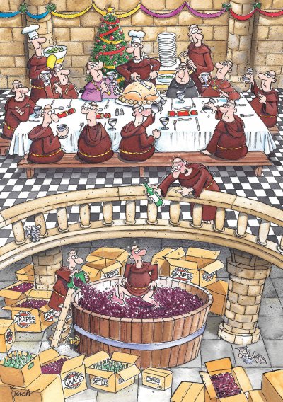 Christmas Dinner Personalised Christmas Card