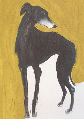 Galgo Greeting Card