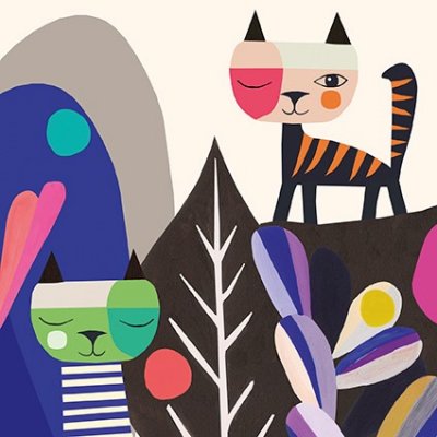 Love Cats Greeting Card
