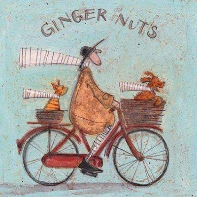 Ginger Nuts Greeting Card