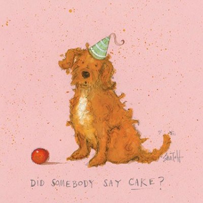 Pippi Cockerpoo Birthday Card