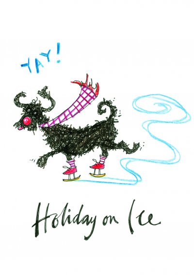 Holiday on Ice Christmas Card