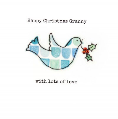 Dove Granny Christmas Card