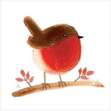 Robin and Berries Christmas Pack (5)