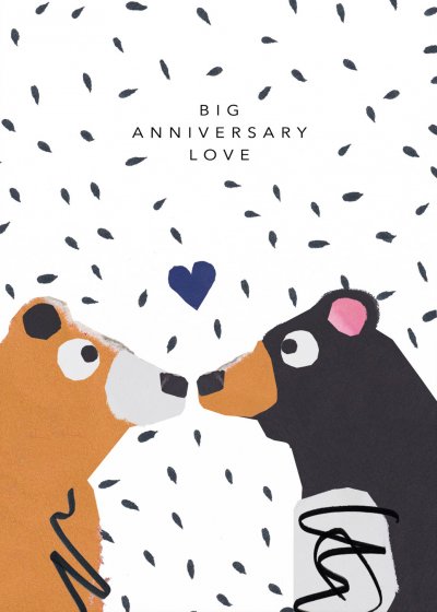 Big Love Anniversary Card