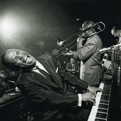 Hot Jazz Greeting Card