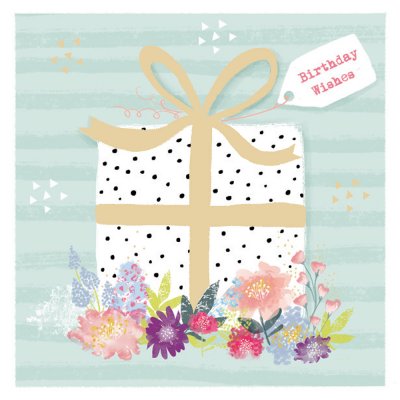 Present Birthday Card