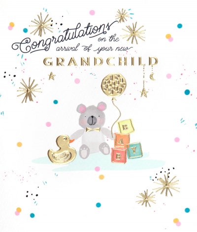 Congratulations New Grandchild Card