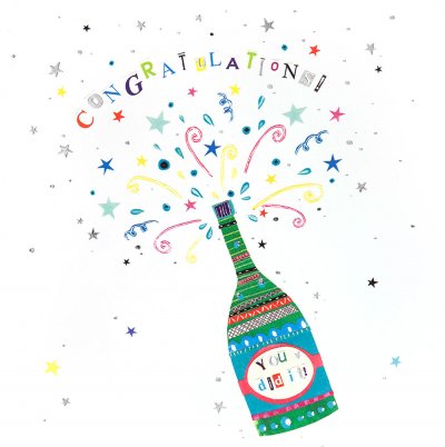 You Did It Congratulations Card