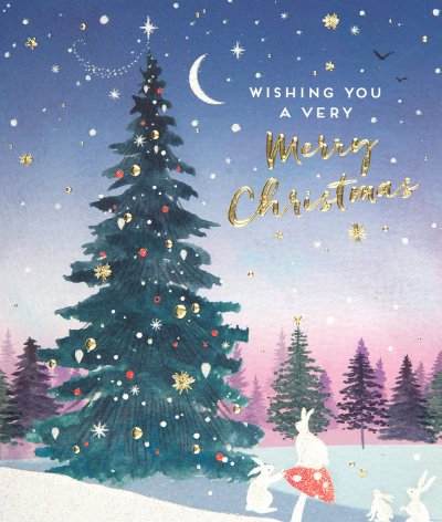 Large Tree Christmas Card