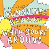 Sunshine Rainbows Greeting Card