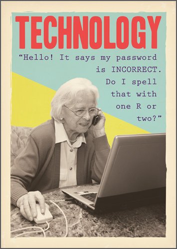 Technology Birthday Card