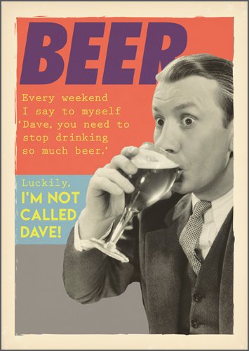 Beer Birthday Card