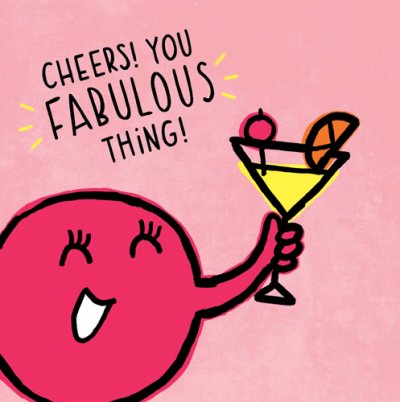 Fabulous Thing Birthday Card