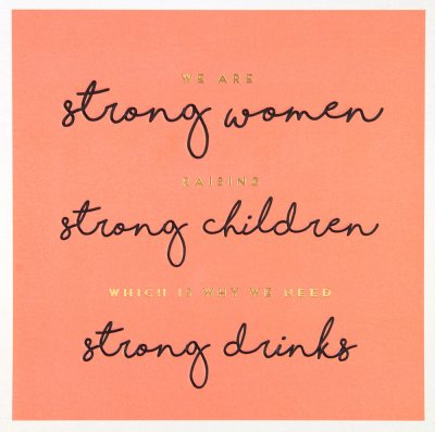 Strong Women Birthday Card