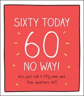 No Way 60th Birthday Card