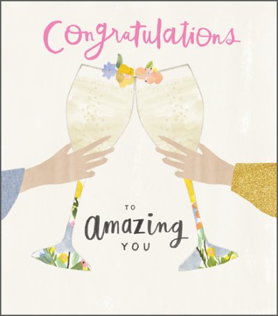 Amazing You Congratulations Card