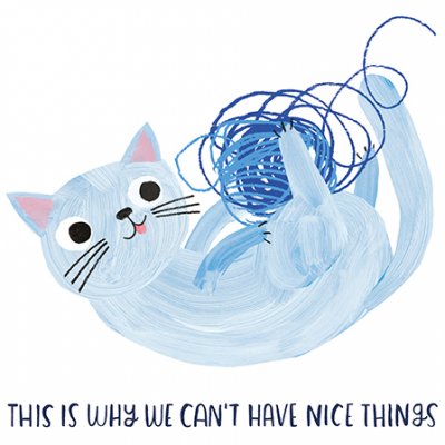 Nice Things Greeting Card