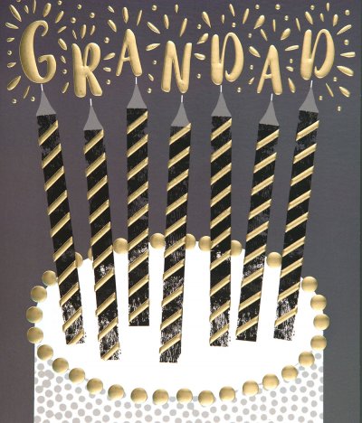 Cake Grandad Birthday Card