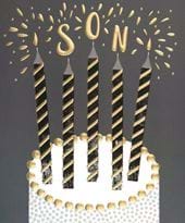 Cake Son Birthday Card