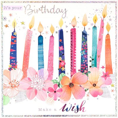 Make a Wish Birthday Card