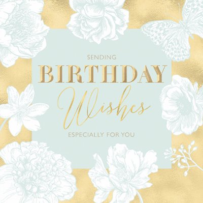 Especially for you Birthday Card